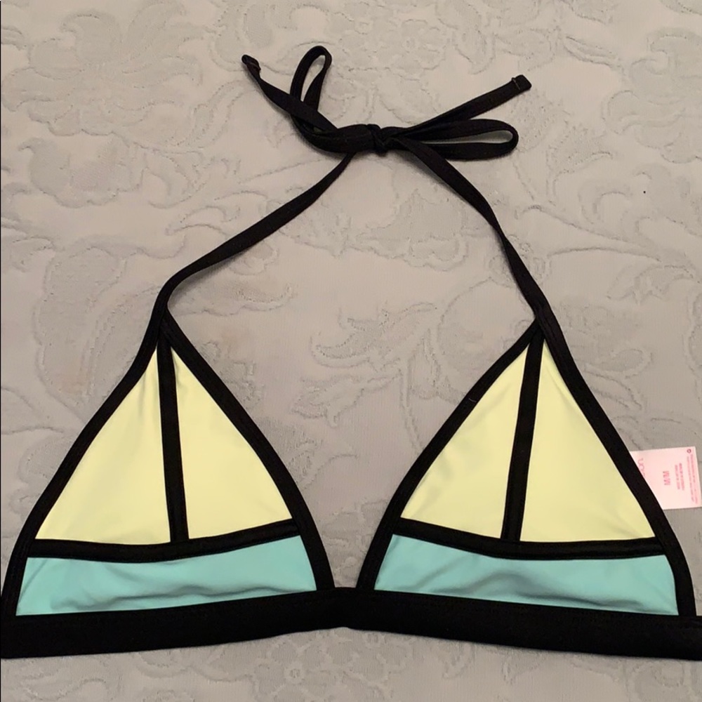 Triangle bathing suit top